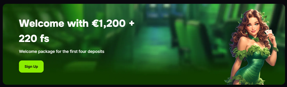 Verde Casino bonus și interfață